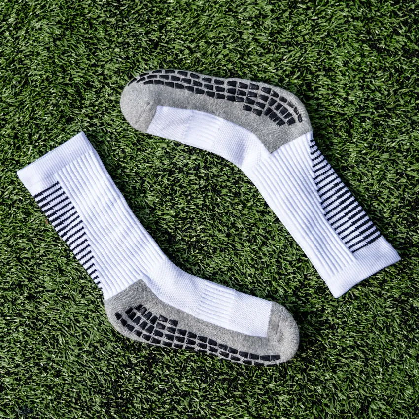 3 Pack Men's Football Socks with Grip