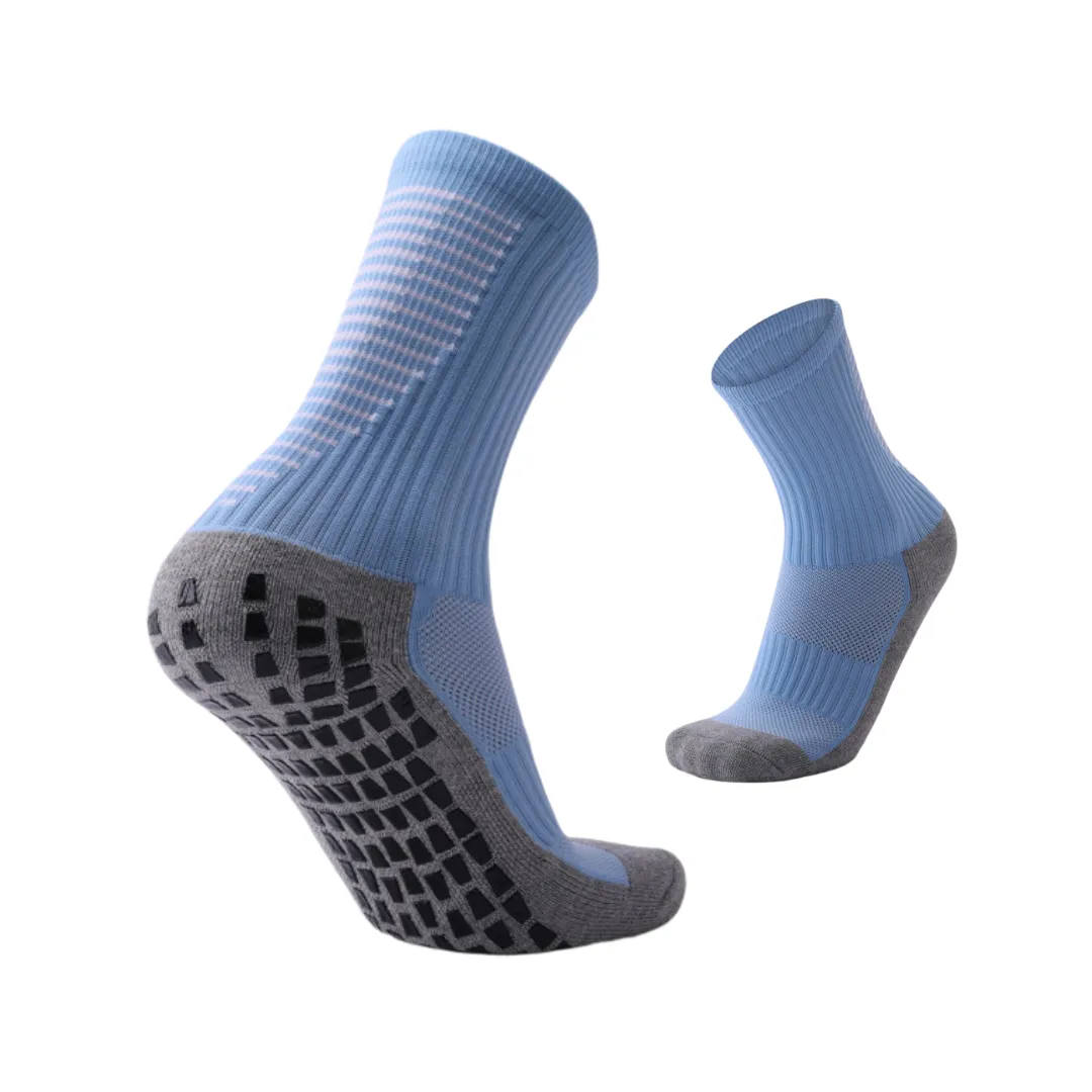 3 Pack Men's Football Socks with Grip