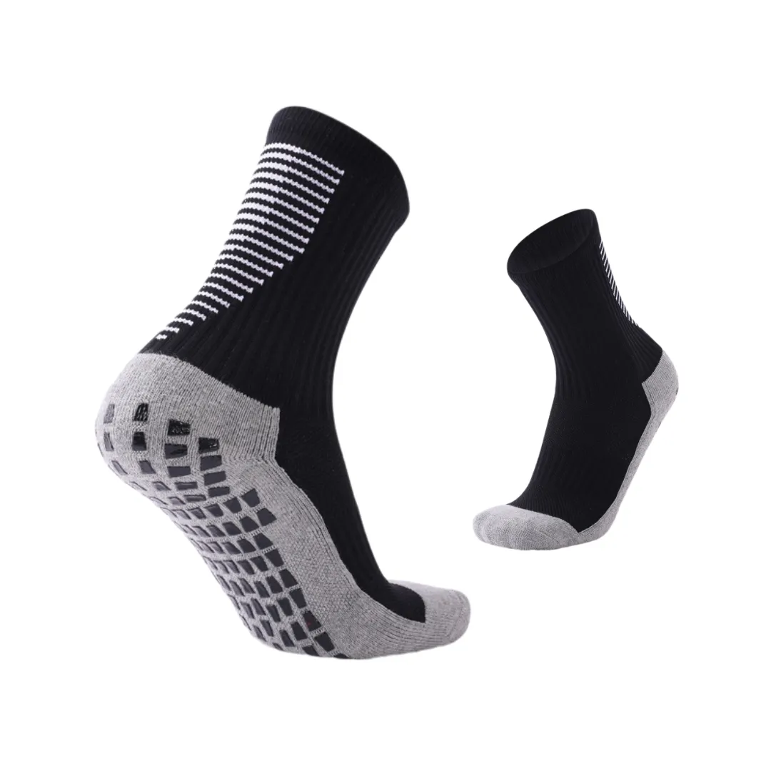 3 Pack Men's Football Socks with Grip