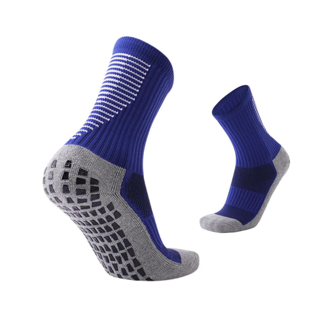 3 Pack Men's Football Socks with Grip