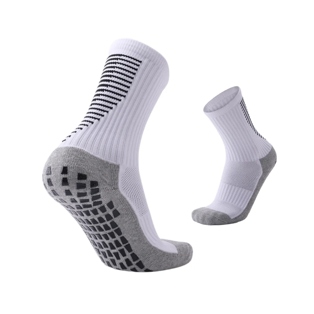 3 Pack Men's Football Socks with Grip