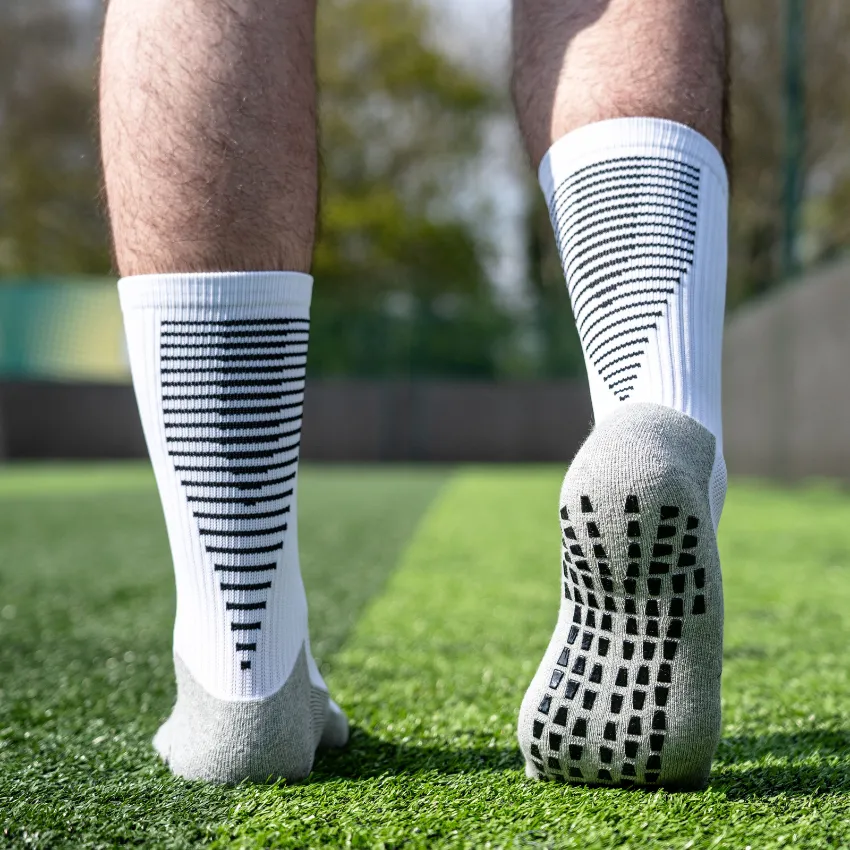 3 Pack Men's Football Socks with Grip