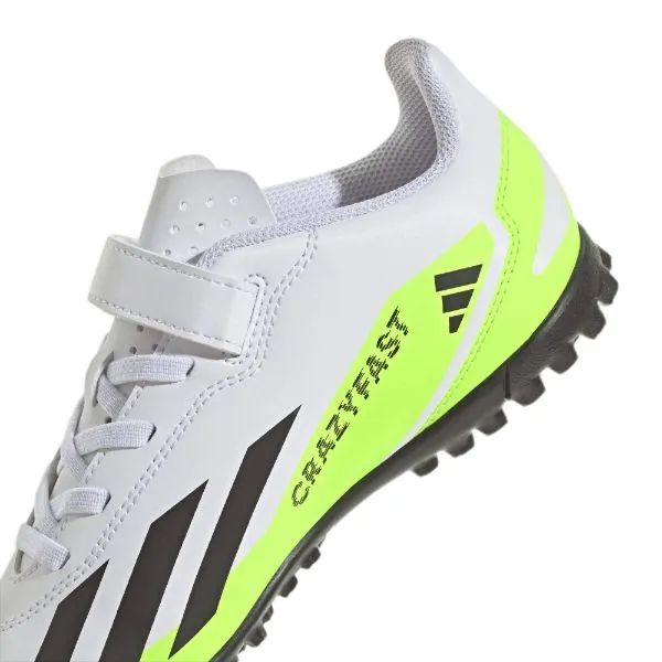 ADIDAS - Junior X Crazyfast.4 Velcro Straw (Football Boots)