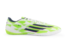 adidas Men's F10 Indoor Soccer Shoes White