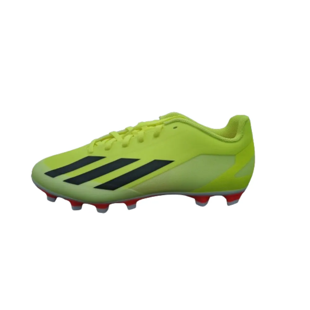 Adidas X Crazyfast Club Flexible Ground Football Shoe ( Solar Yellow/Black/Cloud White)