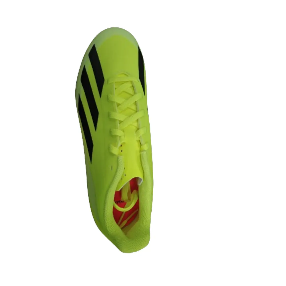 Adidas X Crazyfast Club Flexible Ground Football Shoe ( Solar Yellow/Black/Cloud White)