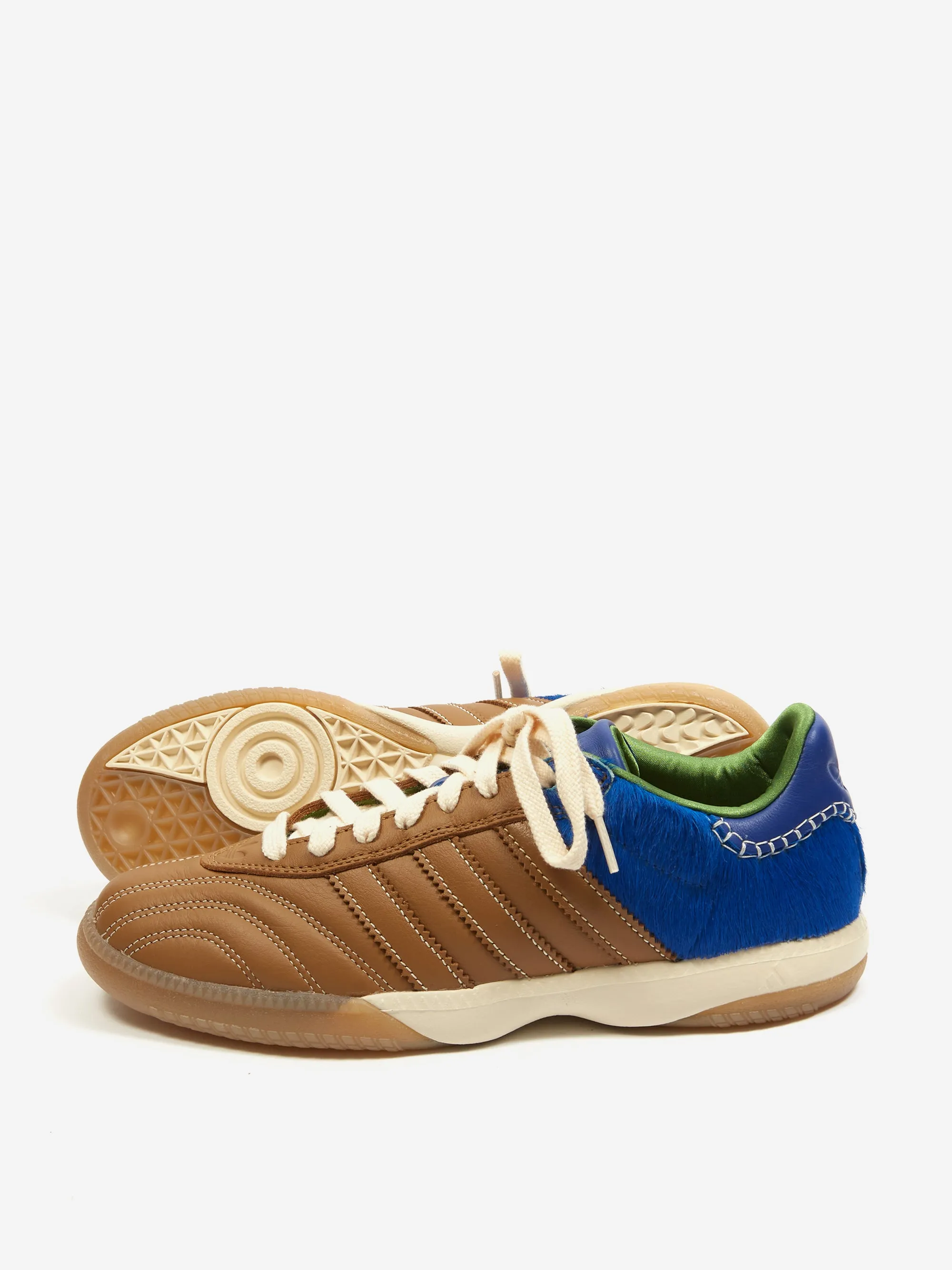 Adidas x Wales Bonner Samba Millennium - Desert/Team Royal Blue/Crew Green