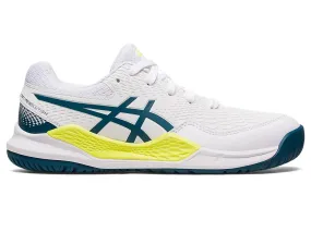 Asics Gel-Resolution 9 GS Kids Steel Blue/Hazard Green