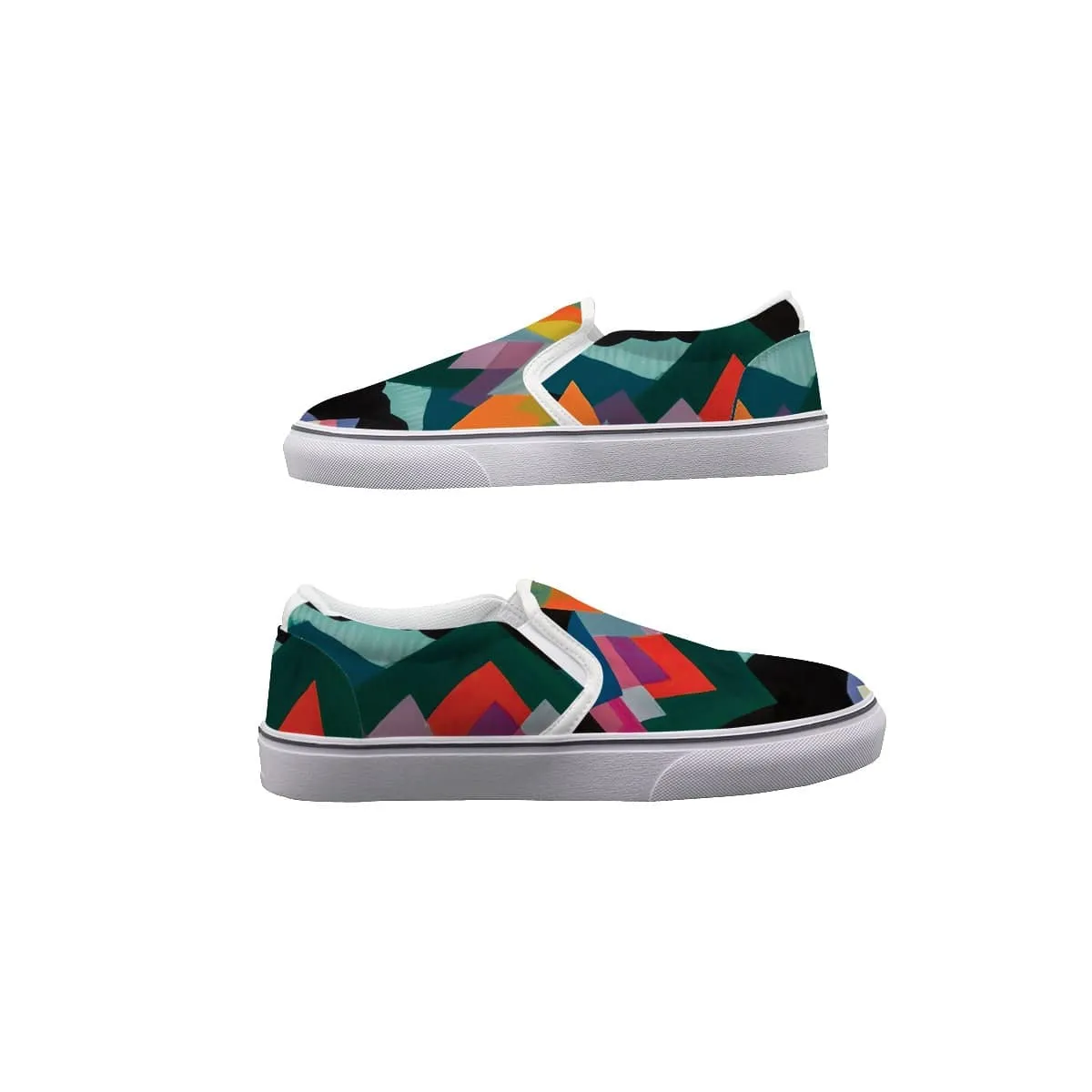 Color Carnival - Women's Slip On Sneakers