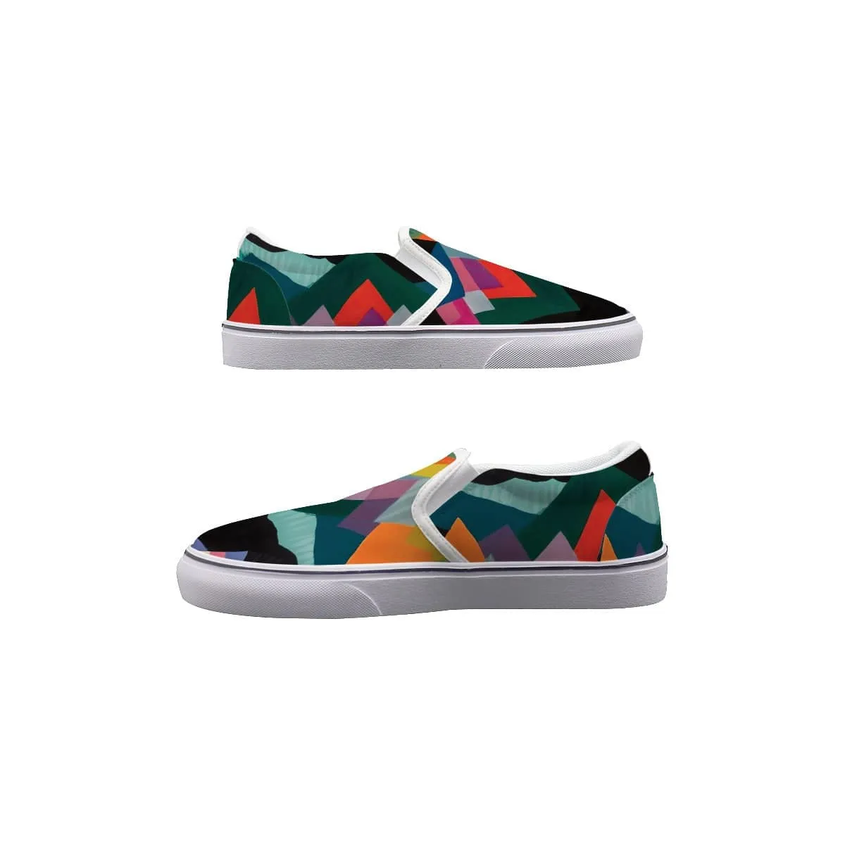 Color Carnival - Women's Slip On Sneakers