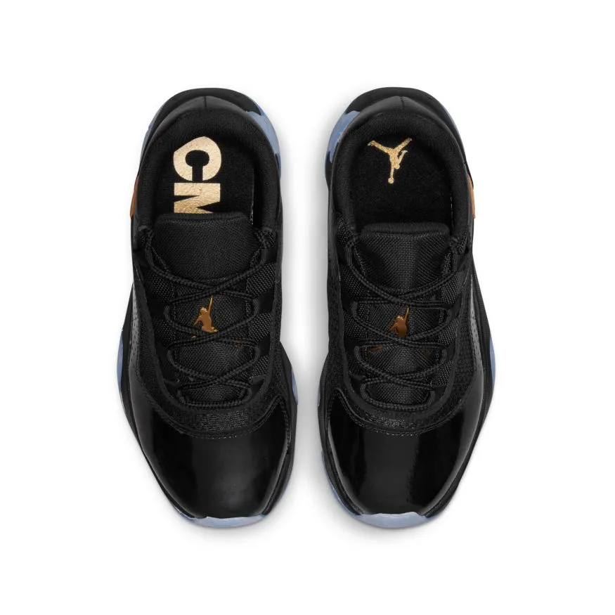 Jordan 11 Cmft Low GS - BLACK/METALLIC GOLD