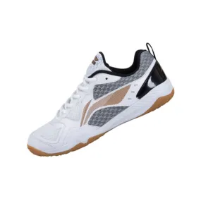 Li Ning Men's Table Tennis Shoes [White/Grey] APTP001-4 - Pre Order