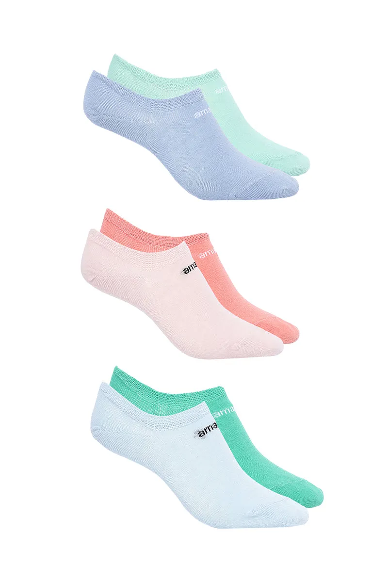 Low Cut Socks (Pack of 6) - Multicolor