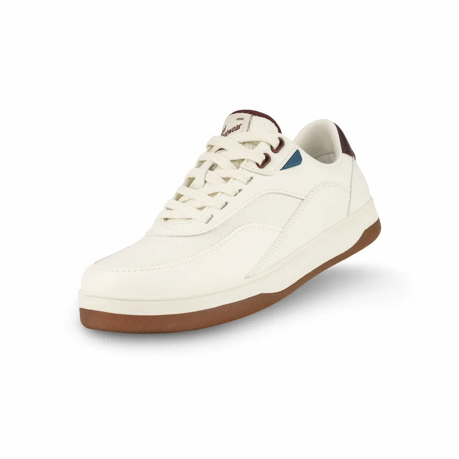 Men's Courtside Classic - Off-White/Mahogany