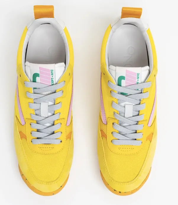 Montreal Sneaker - Yellow Blaze