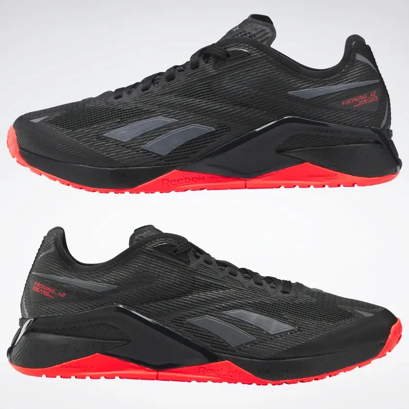 Nano X2 Froning Shoes Black/Pure Grey 8/Neon Cherry