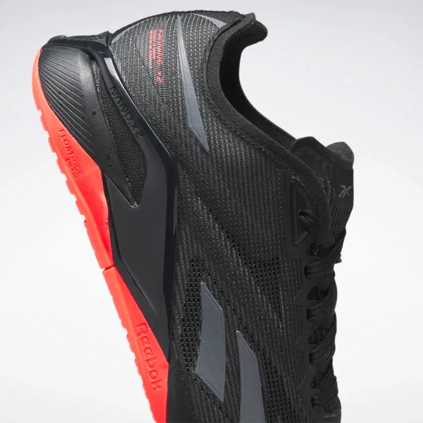 Nano X2 Froning Shoes Black/Pure Grey 8/Neon Cherry