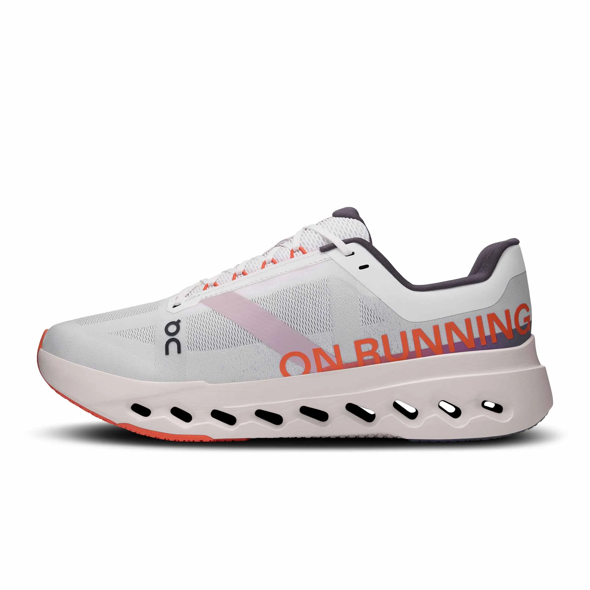 On | Men's Cloudsurfer Next Running Shoes - White/Flame