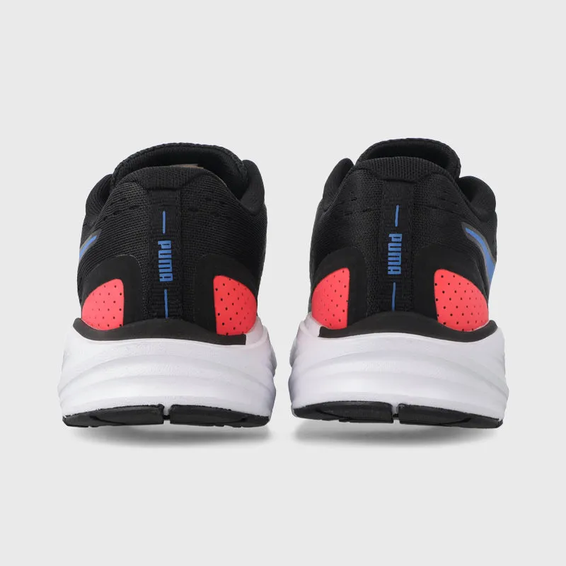 Puma Mens Aviator Sneaker - Black/Multi Color - Style 170357