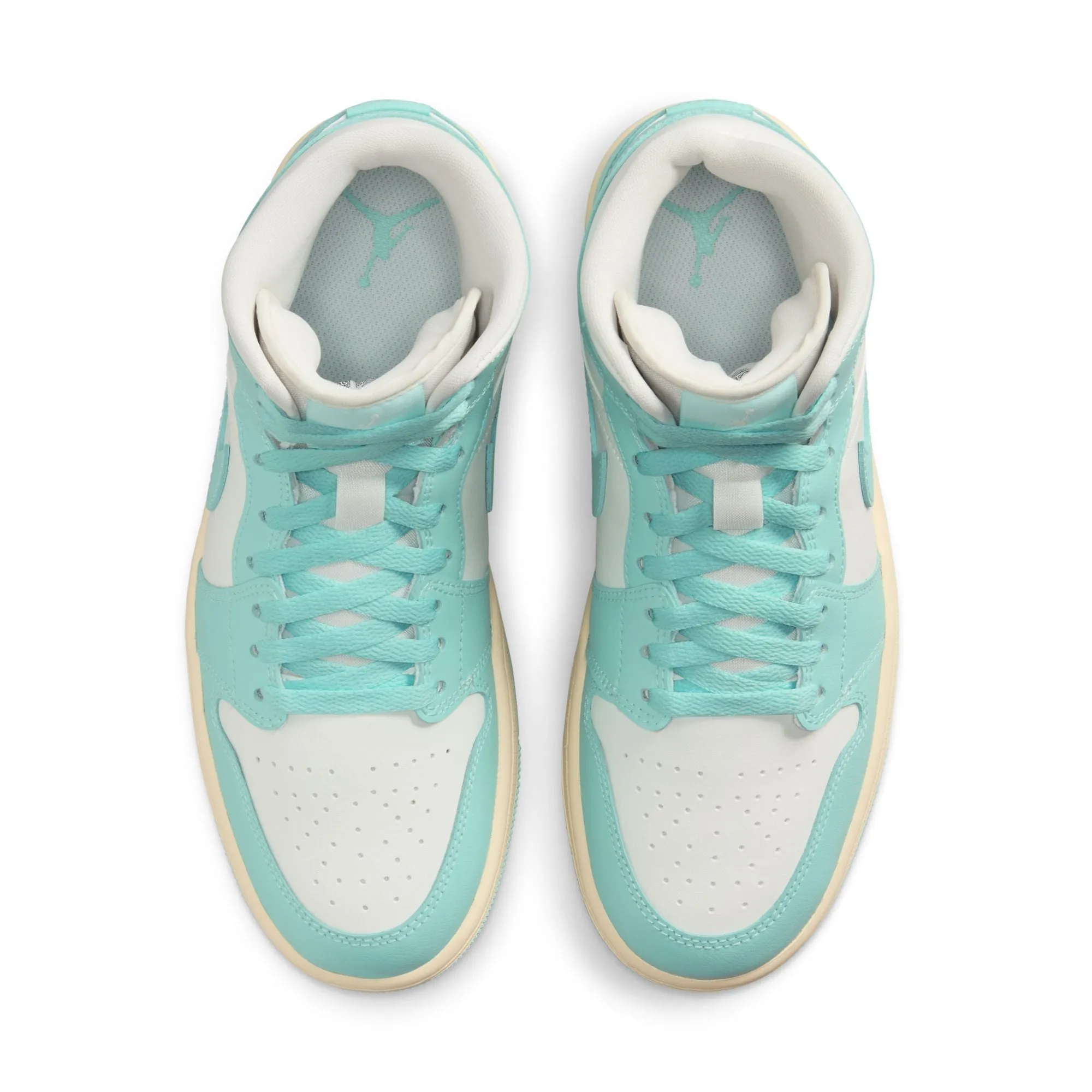 WMNS Air Jordan 1 Mid (Sail/Light Dew/Muslin)